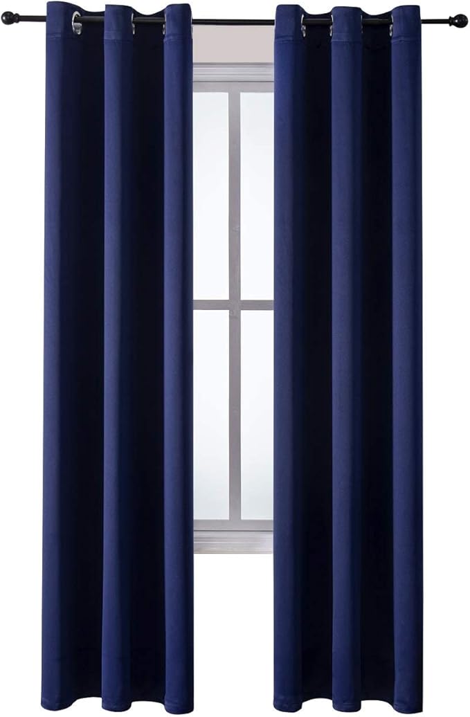 ChrisDowa Grommet Blackout Curtains