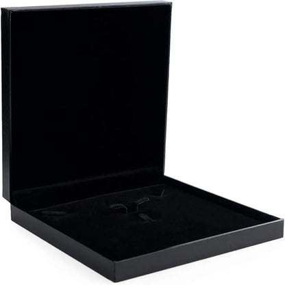 Oirlv Black Jewelry Set Box,Ring/Earrings/Big necklace Gift Case