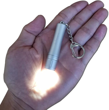 K1 Mini AAA Keychain Flashlight High Bright 150 Lumens Small Pocket Flashlight Pen Light Portable Compact EDC Light for Everyday Walking Camping Hiking Flashlight