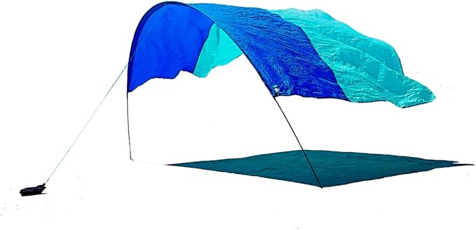 Shibumi Shade Mini® (Previous Generation) - World's Best Beach Shade, The Original Wind-Powered® Beach Canopy