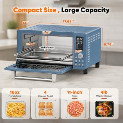 Nuwave Bravo Pro Convection Air Fryer Toaster Oven Combo