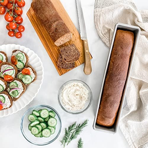 USA Pan Bakeware Nonstick Cocktail Sandwich Loaf Pan