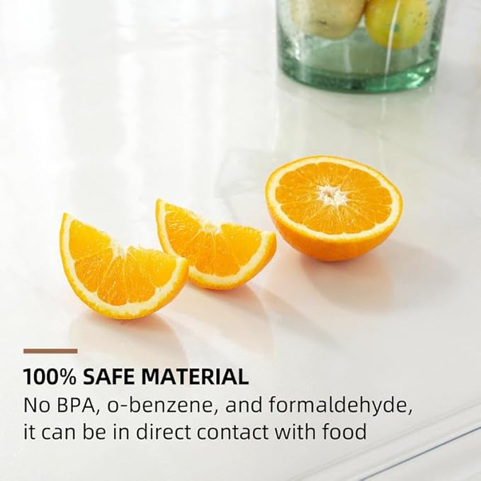 Warmstar Clear Rectangular Table Protector, 44 x 120 Inch, 1.5mm PVC, Desk & Dining Table Cover