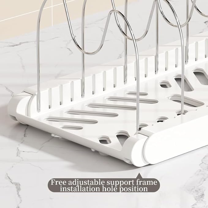 Pot Rack -Expandable Pan Organizer