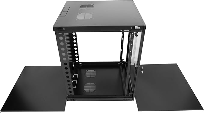 9U Server Cabinet Wall Mount Rack Enclosure
