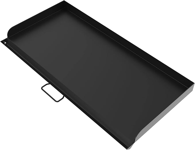 Professional Fry Griddle for Camp Chef 3 Burner Griddle, Flat Top Plate Replacement Part for Camp Chef Tundra, Expedition 3X Combo SG100 Accessories, 37 x 16 inch, Black