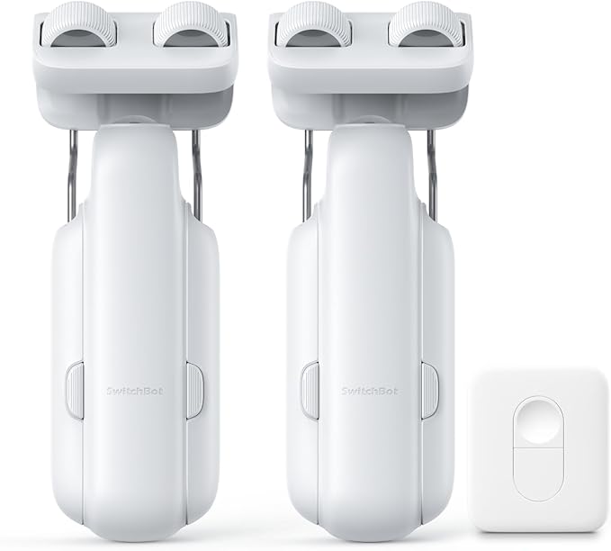 SwitchBot 2025 Automatic Curtain Opener 3 Rod-Bluetooth Remote Control