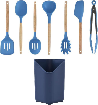 Glad Silicone Kitchen Utensils Set, and Spaghetti Server