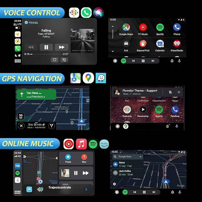 Wireless Carplay Adapter for Nissan Sylphy 2018 2019 2020 2021, 2-in-1 Plug and Play Android Auto Carplay Adapter Car Play Dongle Convert Wired to Wireless CarPlay,C/Grey