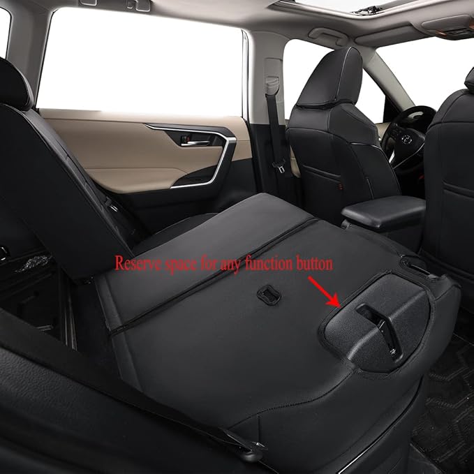 EKR Corolla Seat Covers Custom Fit for Toyota Corolla 2020 2021 2022 2023 2024 2025 2026 SE &2023-2025 XSE &2025 FX,Leather Car Seat Covers Full Set-Faux Leather(Black)
