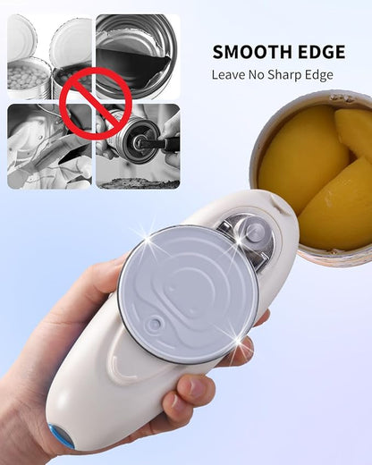 CIRCLE JOY Electric Can Opener, One-Touch Automatic Can Opening