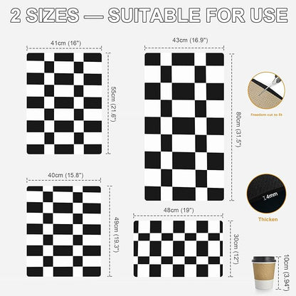 Dish Drying Mats for Kitchen Counter, Waterproof Coffee Mat for Countertop