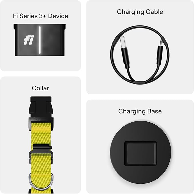 New Fi Series 3+ Smart Dog Tracker Collar GPS Tracker