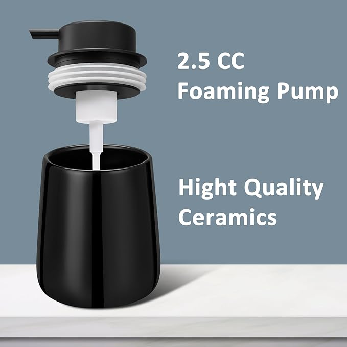 Soap Foaming Dispenser Ceramic
