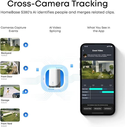 eufy Security SoloCam E42 4-Cam Kit, 4K Security Camera Wireless Outdoor