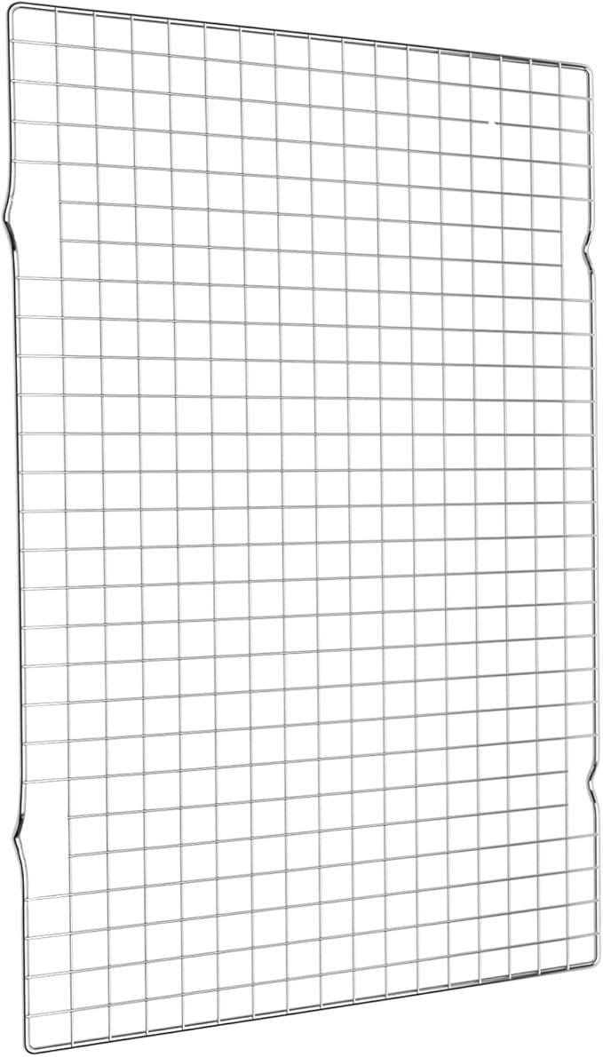 Cooling Rack for Baking, 16x10 Inches Baking Rack, Thick Wire Cookie Rack for