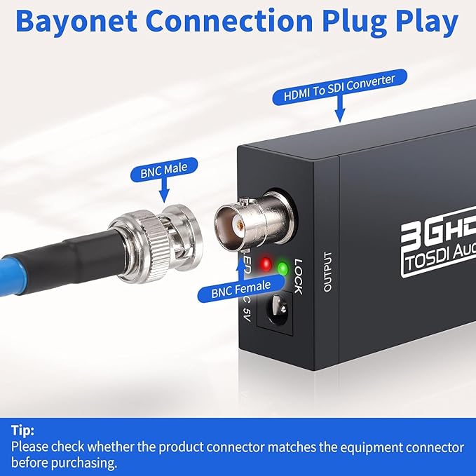 Superbat SDI Cable BNC Cable 3G/6G/12G HD-SDI Cable