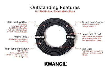 KWANGIL 10C 22AWG AMSB Shielded Cable Wire