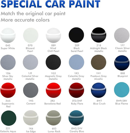 831 Graphite Gray Touch Up Paint for Mercedes Benz, DIY Car Paint Scratch Repair Kit, Automotive Paints, Quick & Easy Fix Scratch Repair for C/E/S/CLE/GLC/EQE/EQS/Metris/Maybach/Sprinter