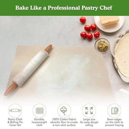 Regency Wraps Natural Pastry Cloth 20"x24"