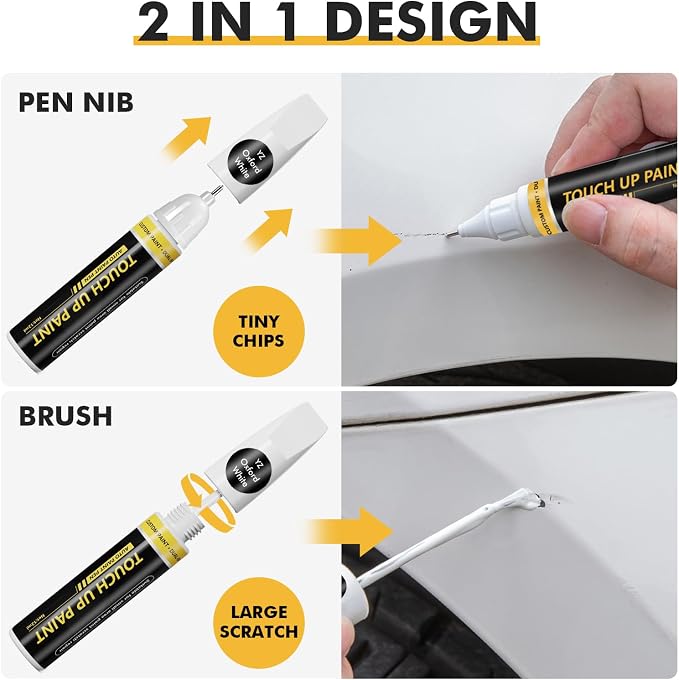 (Stone Blue (C8) Car Touch Up Paint for ford, Car Paint Scratch Repair Kit, 2 in 1 Premium Scratch Remover Pen with Exact Color-Matched