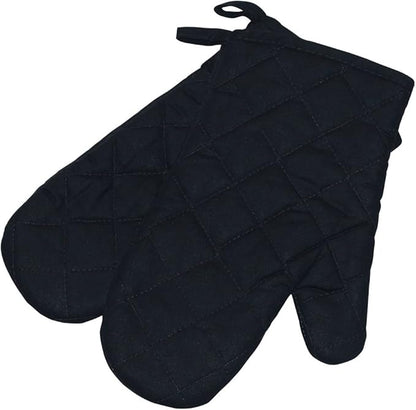 Oven Mitts, Premium Heat Resistant Kitchen Gloves Cotton & Polyester Quilted