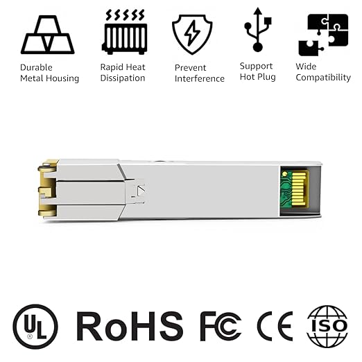 OPSTRAN 10/100/1000BASE-T SFP SGMII Copper Transceiver Module Compatible