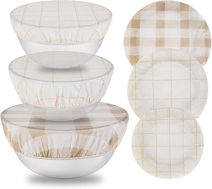 Tirphy Reusable Bowl Covers for Bread Proofing