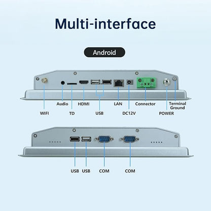 10.4-Inch Touchscreen Monitor, Ratio 4:3 Embedded Industiral Touch Screen Tablet