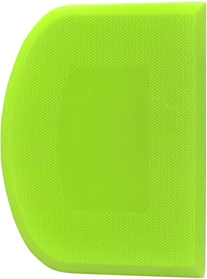 Dough Bowl Spatula & Stainless Steel Bench Scraper/Chopper