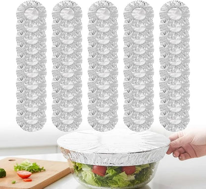 Reusable Aluminum Foil Food Covers: Heat-Insulating, Freshness-Preserving