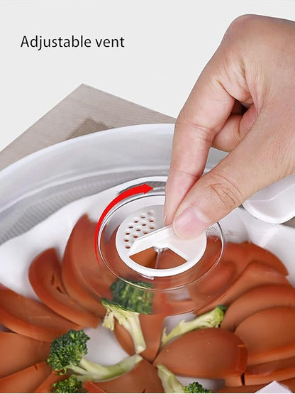 Microwave Splatter Cover for Food 12", Large Clear Microwave Splash Guard