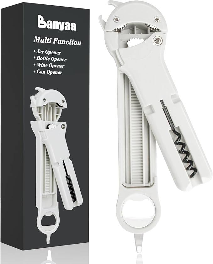 7 in 1 Jar Opener Bottle Opener and Wine Opener