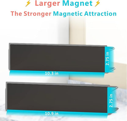 Magnetic Spice Rack For Refrigerator, Magnetic Fridge Shelf For Kitchen