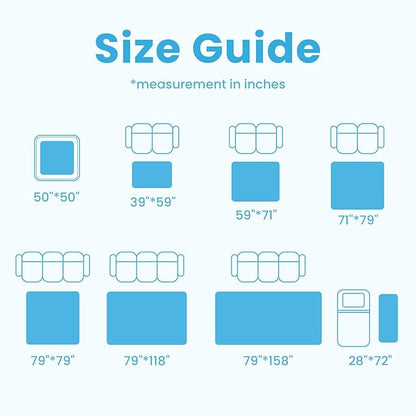 1.3" Thick Foam Baby Play Mat Extra Large 79x158, Basic Padded Plush Tummy Time Crawling Mat, Non-Slip Support Area Rug for Playroom Nursey Living Room (Royal Blue)