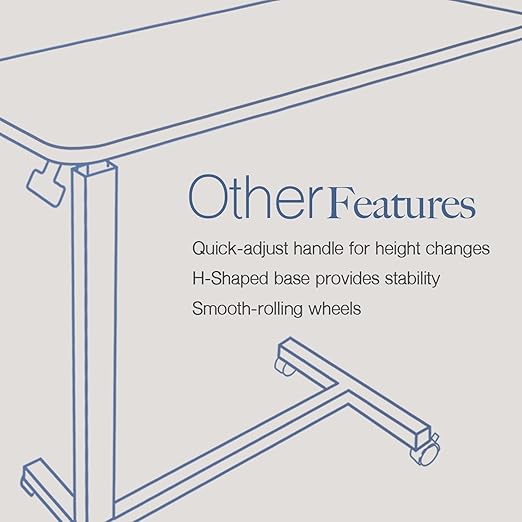 Dynarex Overbed Table