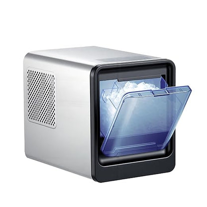 VEVOR Countertop Ice Maker, 33 lbs per Day, Self-Cleaning Portable Machine