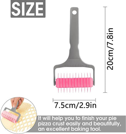 Pastry Lattice Roller Cutter, Pastry Cutter Roller DIY Baking Tool