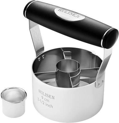 HULISEN Donut Cutter, 3.5 inch Stainless Steel Doughnut Cutter