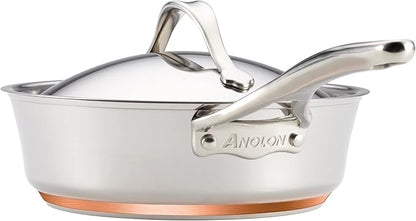 Anolon Stainless Steel & Hard Anodized Aluminum, Cookware Set