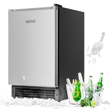 Under Counter Crescent Ice Maker Machine, 15 LBS/Day