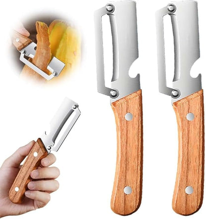 2pcs Stainless Steel Vegetable Peeler