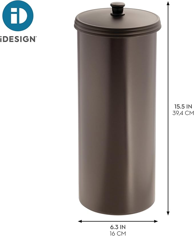 iDesign Freestanding Bathroom Toilet Paper Storage Holder