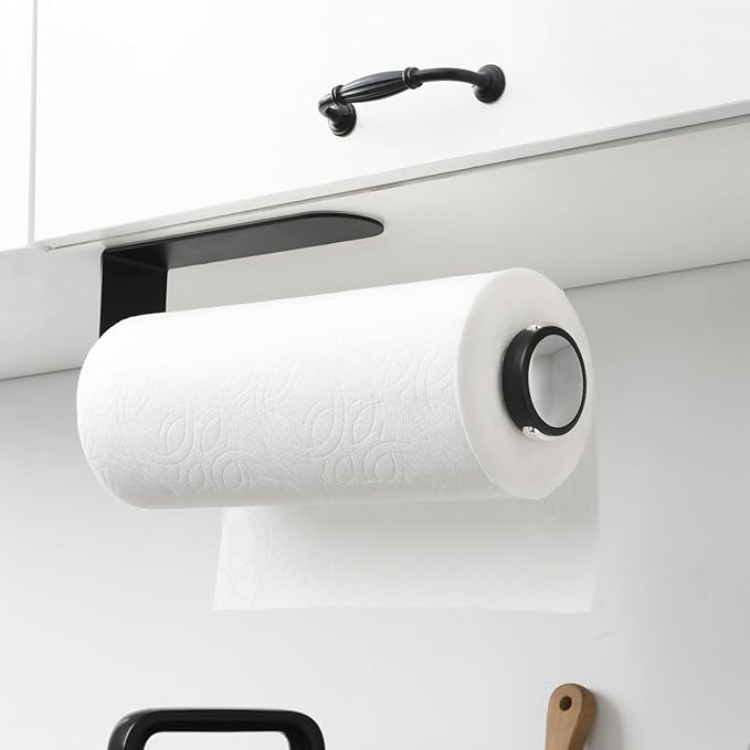 theaoo Under Cabinet Paper Towel Holder