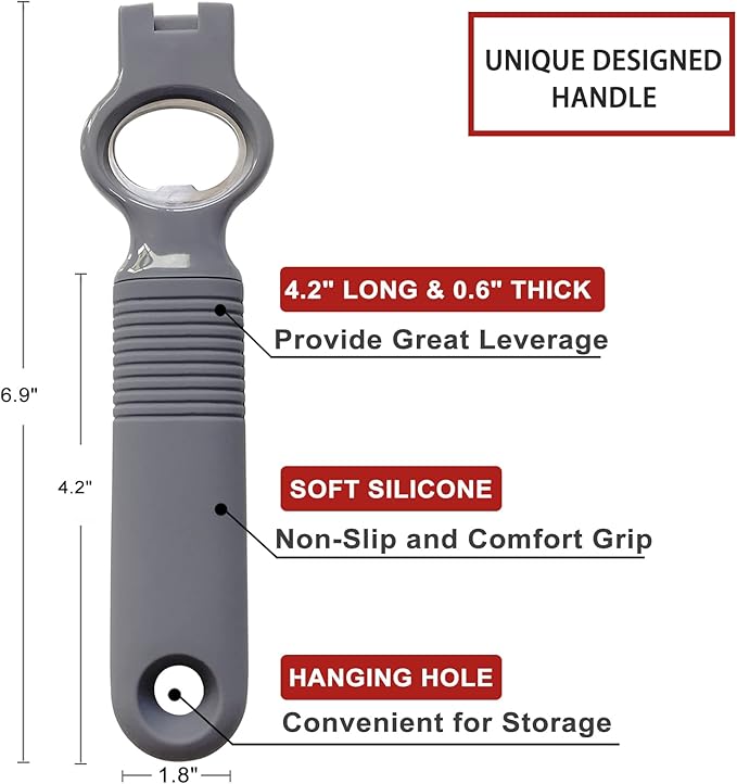 2-Pack Soda Can Opener and Beer Bottle Opener Bartender
