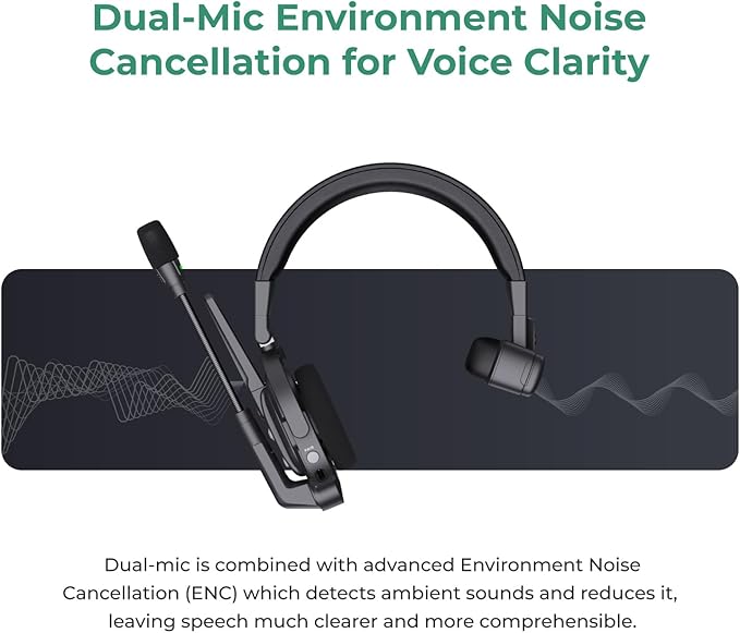 Accsoon Como MIC02-1H4R Wireless Headset Intercom System 9-Person Full Duplex
