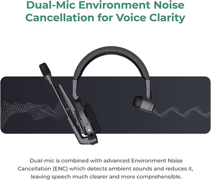 Accsoon Como MIC02-H Wireless Headset Intercom System Host Headset Full Duplex