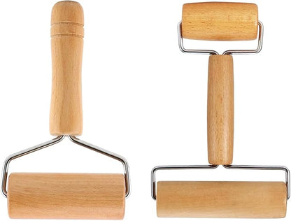 Pizza Rolling Pin Small Rolling Pin Wooden Dough Roller Non Stick Pizza Dough