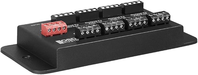 SPW8 Whole House Audio 8-Zone Speaker Distribution Panel Single Audio Input