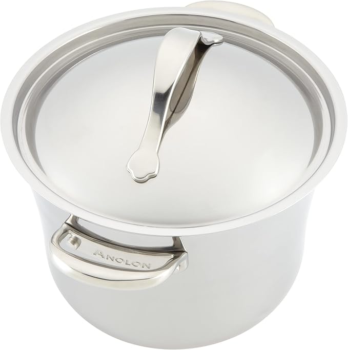 Anolon Stainless Steel & Hard Anodized Aluminum, Cookware Set